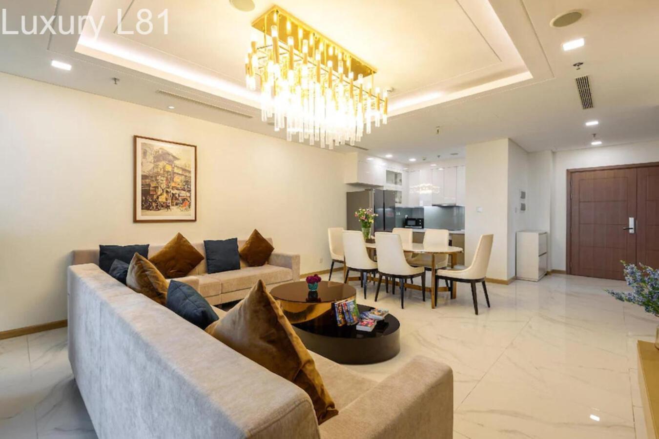 Angia Luxury Apartment Inside Landmark 81 Tower Ho Şi Min Exterior foto