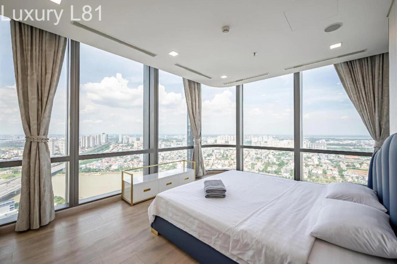 Angia Luxury Apartment Inside Landmark 81 Tower Ho Şi Min Exterior foto