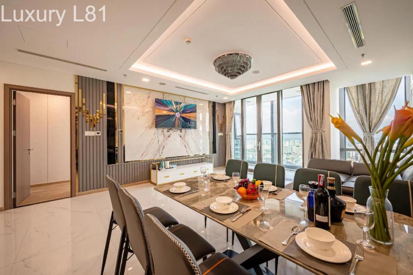 Angia Luxury Apartment Inside Landmark 81 Tower Ho Şi Min Exterior foto
