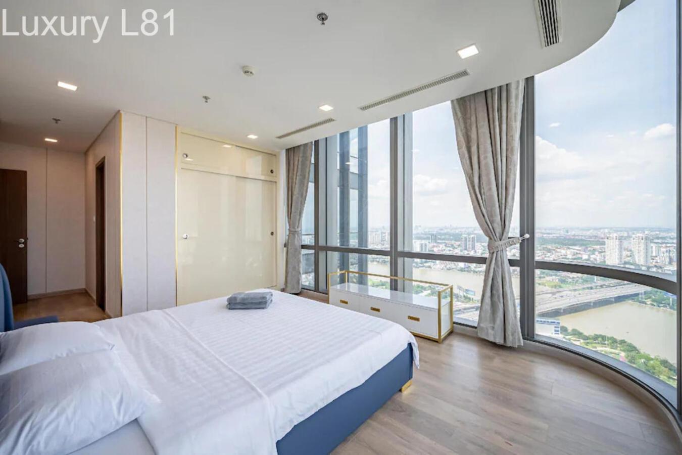 Angia Luxury Apartment Inside Landmark 81 Tower Ho Şi Min Exterior foto