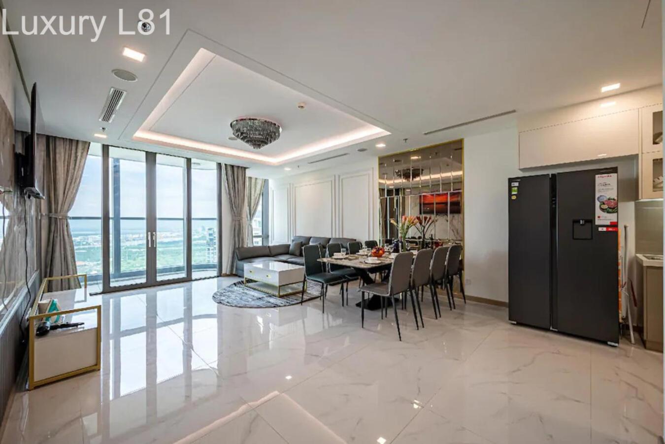 Angia Luxury Apartment Inside Landmark 81 Tower Ho Şi Min Exterior foto