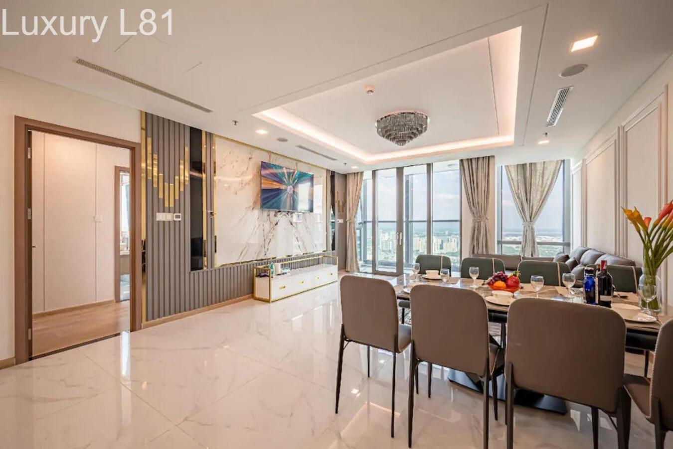 Angia Luxury Apartment Inside Landmark 81 Tower Ho Şi Min Exterior foto